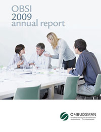 cover of Annual Report 2009